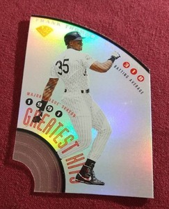 1996 Leaf Frank Thomas Greatest Hits - #d5000