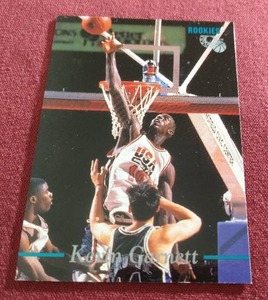 1995-96 Classic Kevin Garnett Rookie Card
