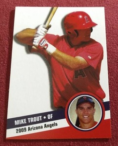 2009 Mike Trout Prospect Card
