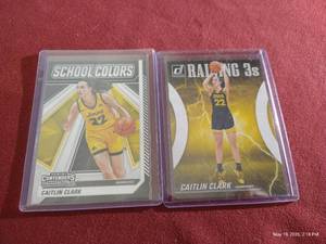 (2) Caitlin Clark Rookie Cards