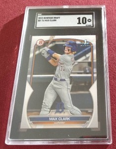 2023 Bowman Max Clark 1st Bowman - SGC 10