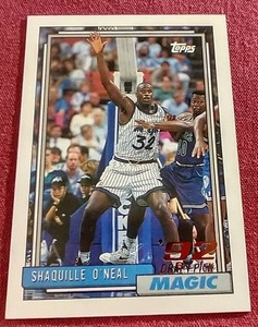1992 Topps Shaquille ONeal Rookie Card
