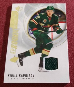 2020-21 SP Kirill Kaprizov Jersey Rookie Card