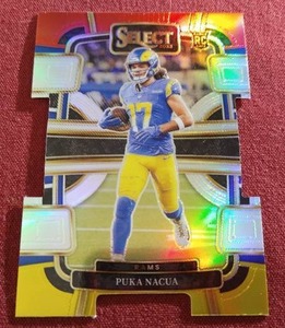 2023 Select Puka Nacua Die-Cut Prizm Rookie Card