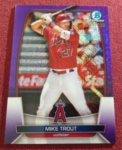2023 Bowman Chrome Mike Trout - #d250