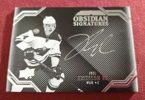 2016-17 Upper Deck Black Joel Eriksson Ek Autograph Rookie Card