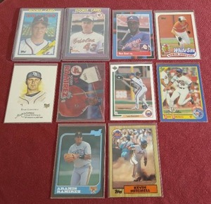 (10) Old School Baseball Rookie Cards - Includes Stars & HOFers
