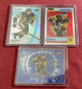(3) Sidney Crosby Cards