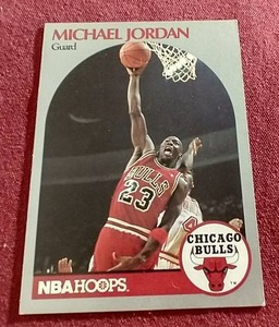 1990-91 Hoops Michael Jordan Card