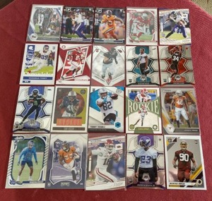 (20) Football Rookie Cards
