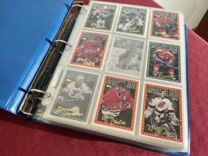 Hockey Card Album - Includes Stars