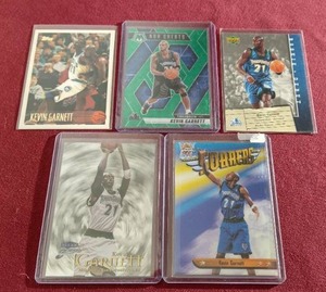 (5) Kevin Garnett Cards