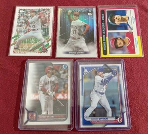 (5) Shohei Ohtani Cards