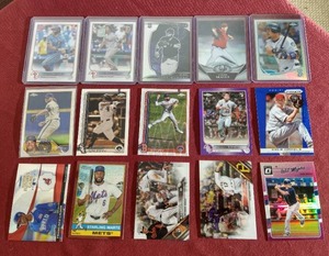 (15) RefractorPrizm Baseball Cards