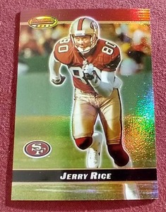 2000 Bowmans Best Jerry Rice Refractor Card