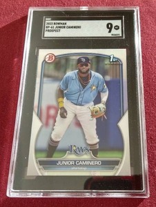 2023 Bowman Junior Caminero 1st Bowman - SGC 9