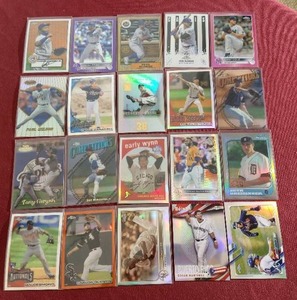 (15) Baseball Refractor Cards