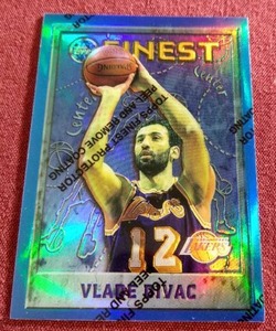1995-96 Topps Finest Vlade Divac Refractor