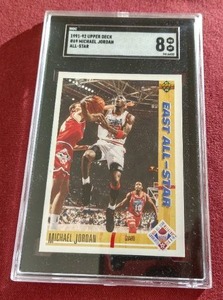 1991-92 Upper Deck Michael Jordan - SGC 8
