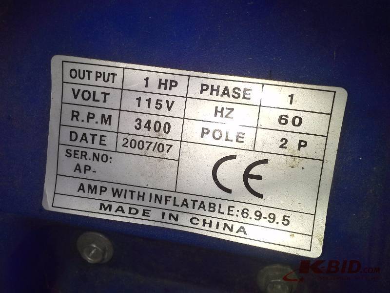 1 Hp Air Eagle Blower
