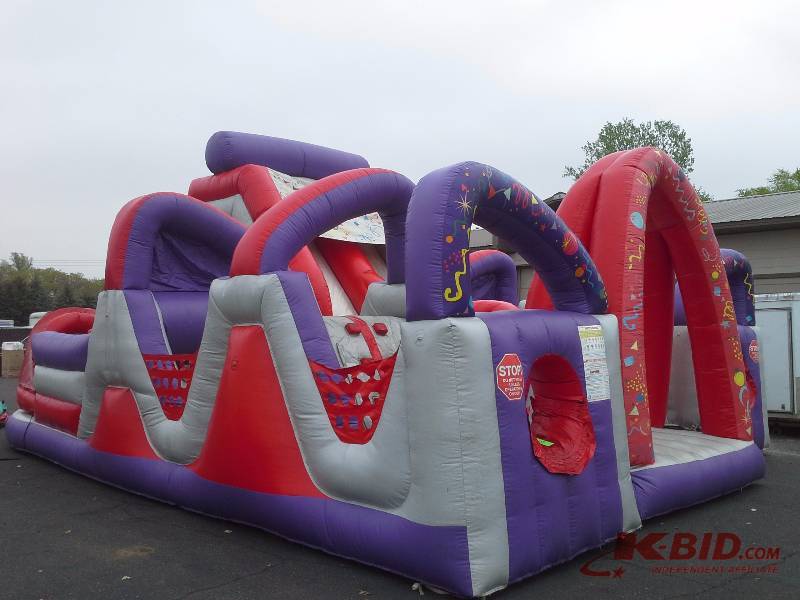 40x30x22 3 piece Cutting Edge Obstacle Course with a huge slide