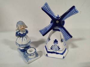 Delft Blue & White Small Figurines