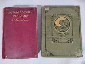 Notable Women in History & Boys & Girls Bookshelf Hardcover Books