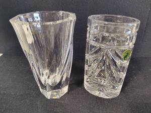 Orrefors & Waterford Crystal Vases