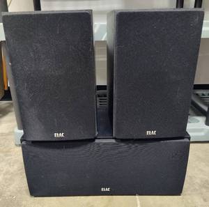 ELAC Debut Bookshelf & Center Speakers