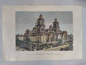 The Cathedral of Mexico Print