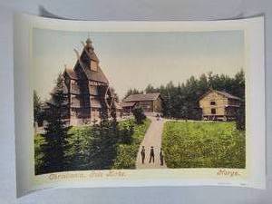 Norway Kristiania Christiania Church Print