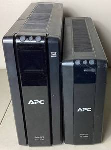 Set of 2 APC Back-ups Power Supply Units Model XS 1500 & Model XS 1000