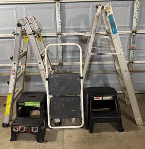 LadderStep Stool Assortment - 5pc
