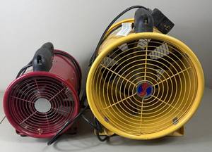 Set of 2 BlowerVentilator Units - Intertek & Central Machinery