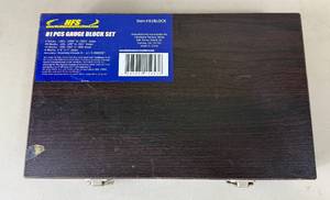 HFS 80 Pc Gauge Block Set Item#81 BLOCK