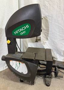 Hitachi 10 Band Saw - Bench Top with Additional Saw Blades Model CB Y6