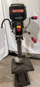 Craftsman 12 Benchtop Drill Press with Flexible Work Light Model 315-219140