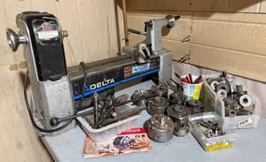Delta Midi Lathe 12.5 5 Speed Model 46-455