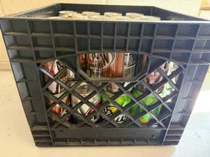 Crate DOUBLE Stacked of pop