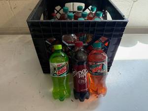Crate of 20oz Pop