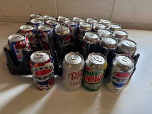 Flat of 12oz Cans of Pop