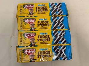 4x Keebler Flipped Fudge Stripes