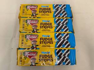 4x Keebler Flipped Fudge Stripes