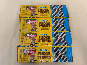 4x Keebler Flipped Fudge Stripes