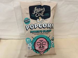 6x 4.6oz Lesser Evil Popcorn-Homers Blend