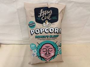 6x 4.6oz Lesser Evil Popcorn-Homers Blend