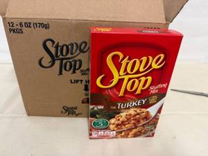 12x 6oz boxes Stove Top Stuffing-Turkey