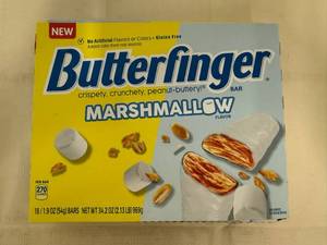 18x Marshmallow Butterfinges
