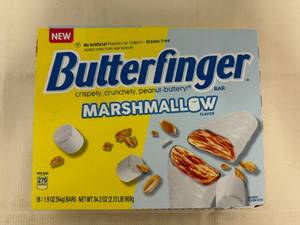 18x Marshmallow Butterfinges