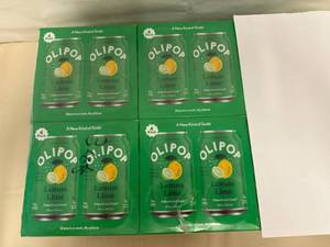 4x 4pks Olipop-Lemon Lime